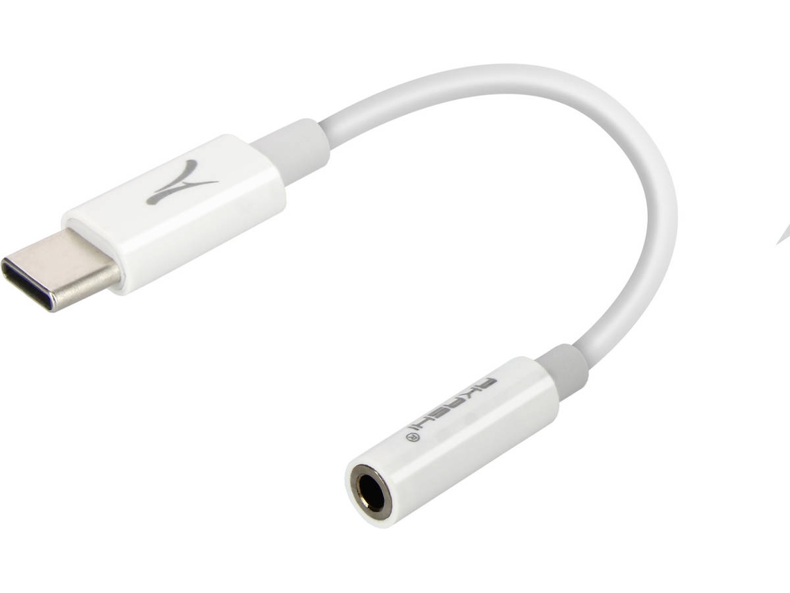 Adaptador AKASHI ADA-AKA-C2J (USB-C - Branco)
