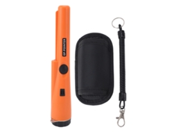Apontador de Detector de Metais Portátil Preciso Sensitive para Caça Ao Tesouro Adultos e Crianças Laranja