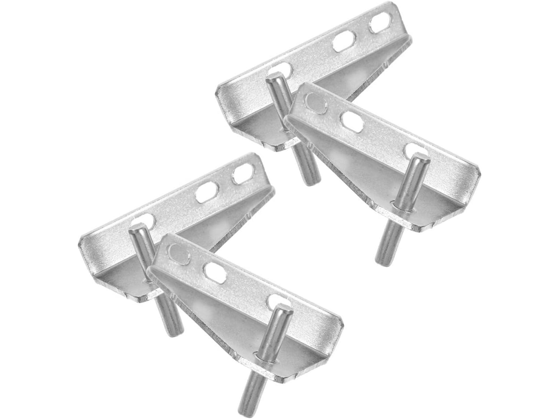 Dobradiças De Aço Inoxidável 4 9x5x4,5cm Para Peças De Refrigerador Tampa