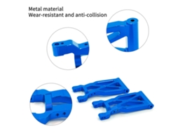 Braço Oscilante Traseiro De Metal Para Carro Off-road Wltoys 1/10 104001 Peças De Upgrade Substitui 1859