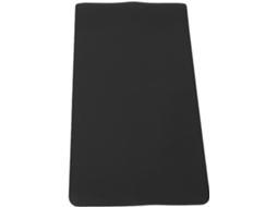 Mousepad Grande Em Couro Pu Preto, Impermeável E Fácil De Limpar.