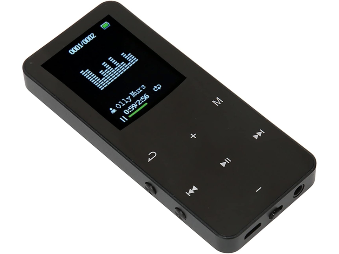 Leitor De Mp3 8gb Com Bluetooth, Tela Ultrafina De 1, 8 Polegadas, Reprodutor De Música Com Reprodução Vídeo, Reprodutor