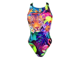 Fato de banho para Mulher TURBO Cool Tiger Rosa para Natação (XXXL)