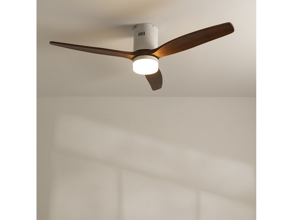 Create - Wind Calm - Ventilador De Teto Silencioso De 40 W Com Pás Técnicas Em Abs De Vários Tamanhos
