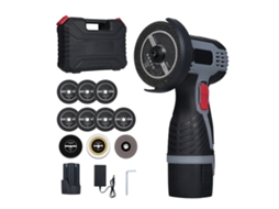 Amoladora Angular Sem Fio 28000rpm 16.8v 2*1500mah Com Lâmina De Corte Led Para Cortar E Polir Ladrilho Madeira