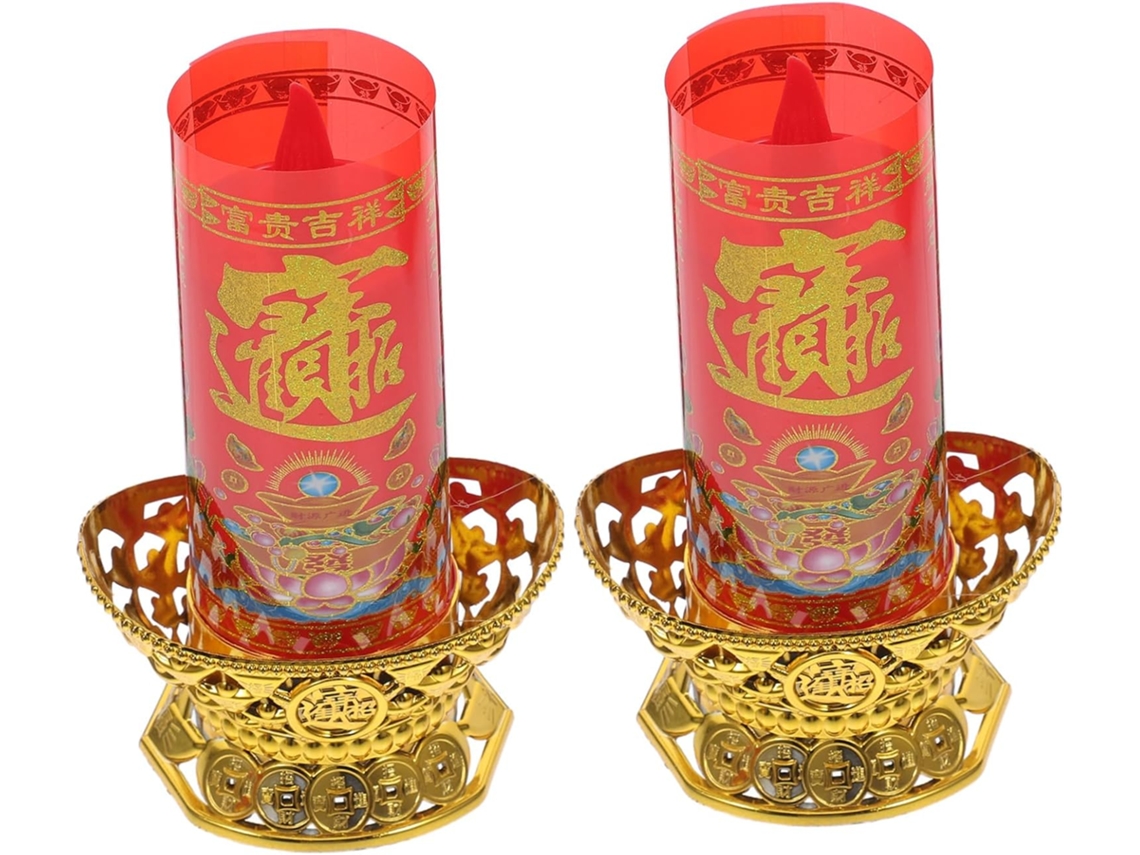 Velas Elétricas De Led, Simulação De Chama Para Templo Budista E Sala De Estar, Tamanho Pequeno Esti Gokoco