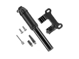 Bomba Pneu Bicicleta Mini Schrader/presta Bocal Ar Bola Preto Yizhood