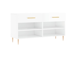 Shoe Bench, Shoe Benches Vidaxl Branco Madeira Processada (n/a)