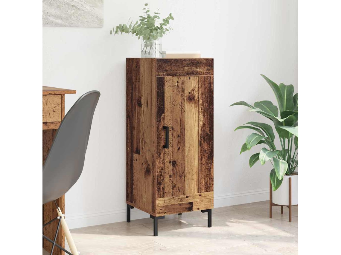 Vidaxl Buffet Olden Madeira Antiga 34,5 X 34 X 90 Cm