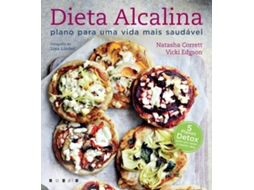 Livro Dieta Alcalina Plano para Uma Vida Mais Saudável de Natasha Corrett e Vicki Edgson (Português)