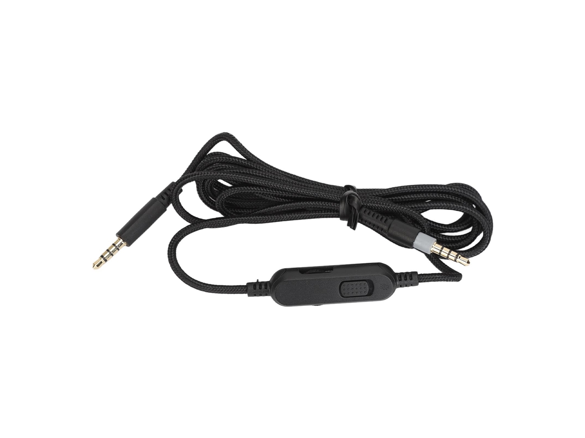 Cabo de Fones LAXISCREED 3.5mm com Controle de Volume e Mudo