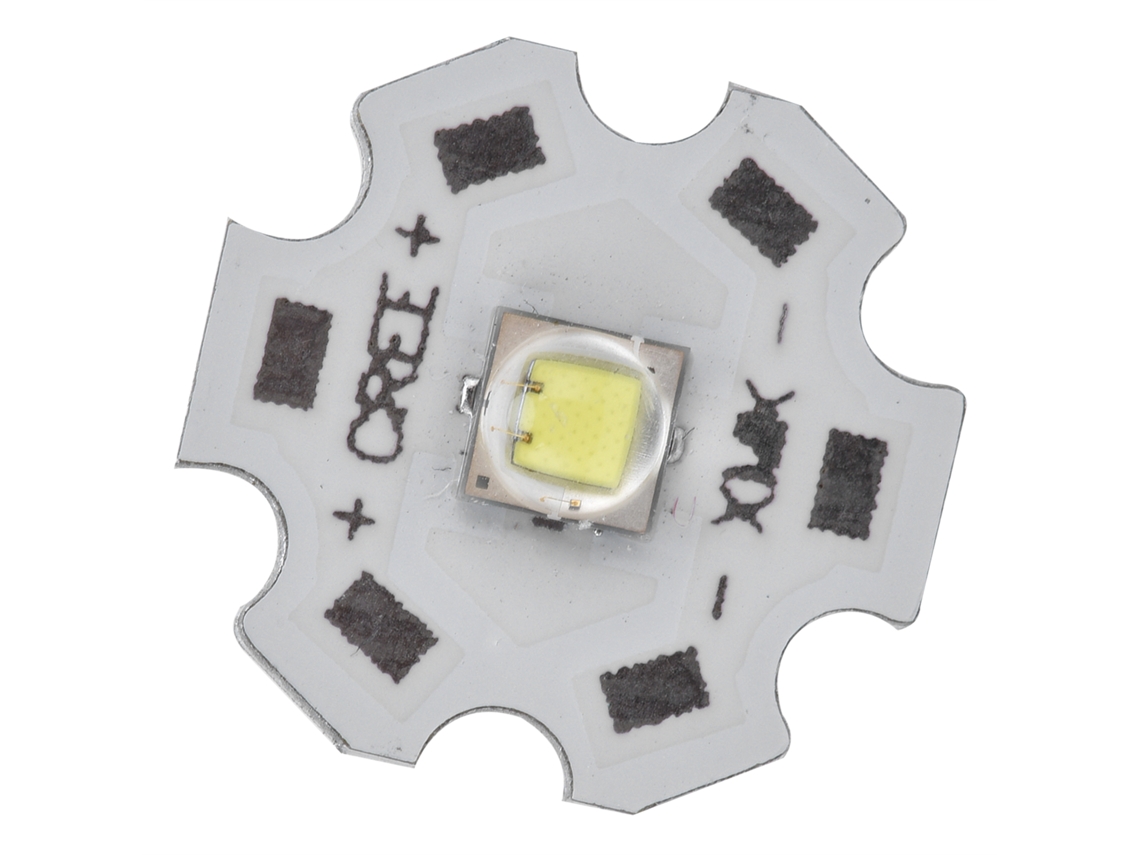 Chip Led 10w 3000k 6500k Dissipação de Calor para Lanterna | S/MARCA