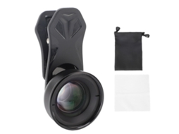 Lente Macro Hd 10x De Cristal Universal Para Smartphone Para Fotografia Macro Preto