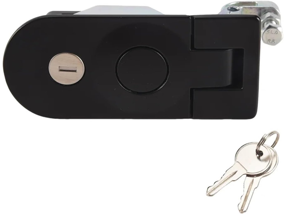 Fechadura De Porta Reforçada Com Trava Compressão E Alavanca Para Trailers, Barcos E Motorhomes