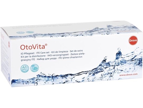 Conjunto de Cuidados OTOVITA Ite Conjunto de Limpeza para Aparelhos Auditivos Alto-Falante Intra-Auricular no Ouvido