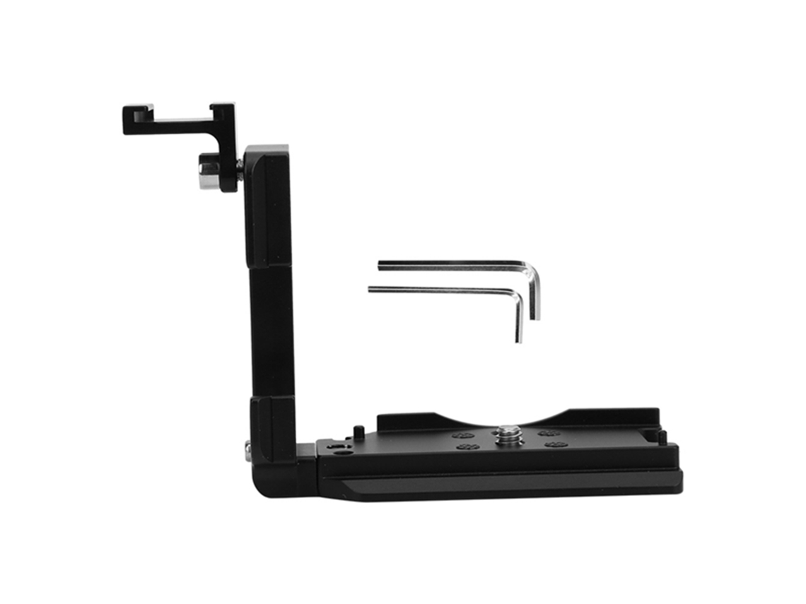 Stretchable Aluminium Alloy Quick Release L Plate Hand Grip Bracket For Canon Eos Rp Mirrorless Camera With Hot Shoe Mount LAXISCREED