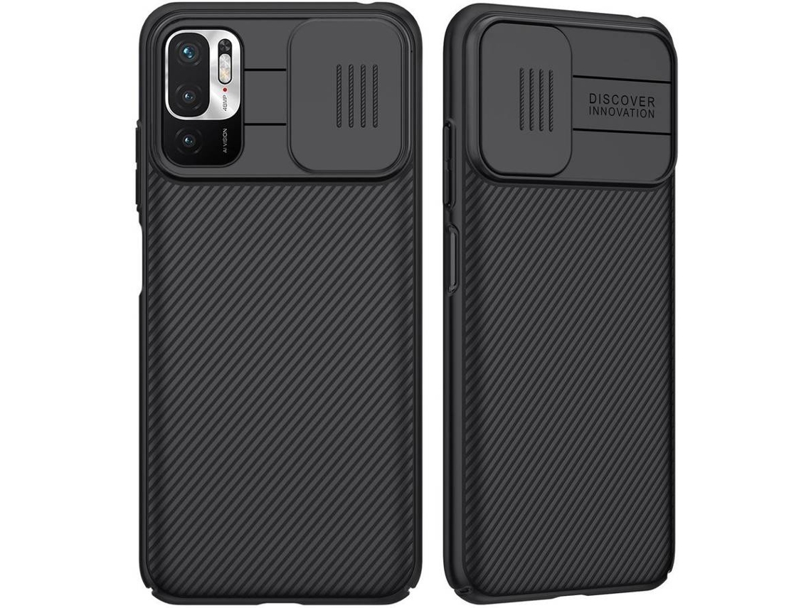 Capa Xiaomi Redmi Note 10 5G NILLKIN Camshield (Preto)