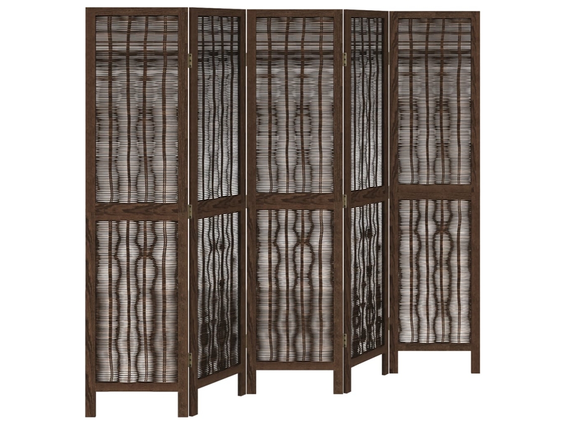 Room Divider, Room Dividers Vidaxl Marrom Madeira (40 X 160 Cm)