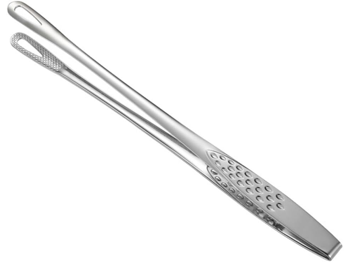 Pinças De Cozinha Iplusmile Em Aço Inoxidável 304 Para Churrasco E Servir, Conjunto De 2, Duráveis E Longas, Ideais Para