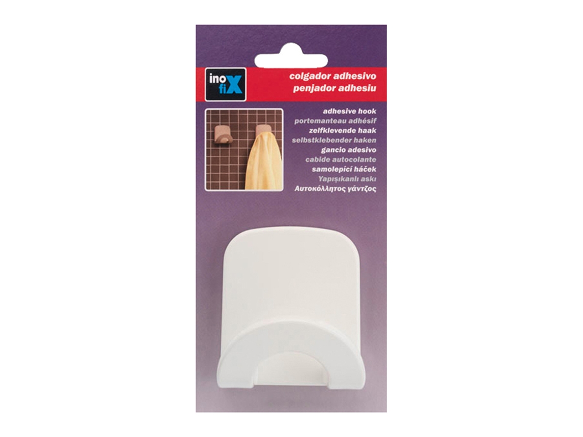 Cabide Adesivo INOFIX Arco Branco