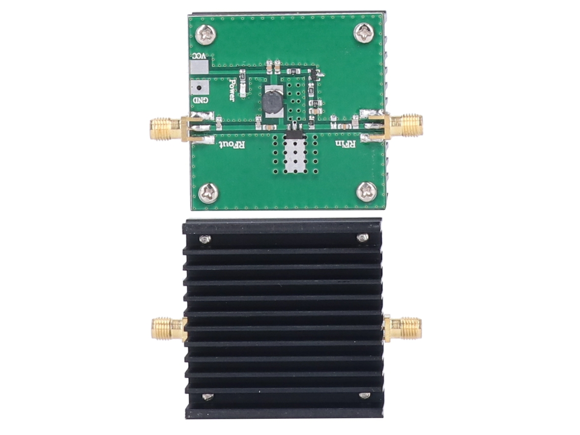 Módulo Amplificador De Frequência Rf Laxiscreed 450mhz 5w Para Sistemas De Comunicação