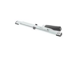 Grampeador de Braço Longo para Papel A4 e A3, Grampeador Central para Papel de Teste BRILVIBERA (cinza Prateado)