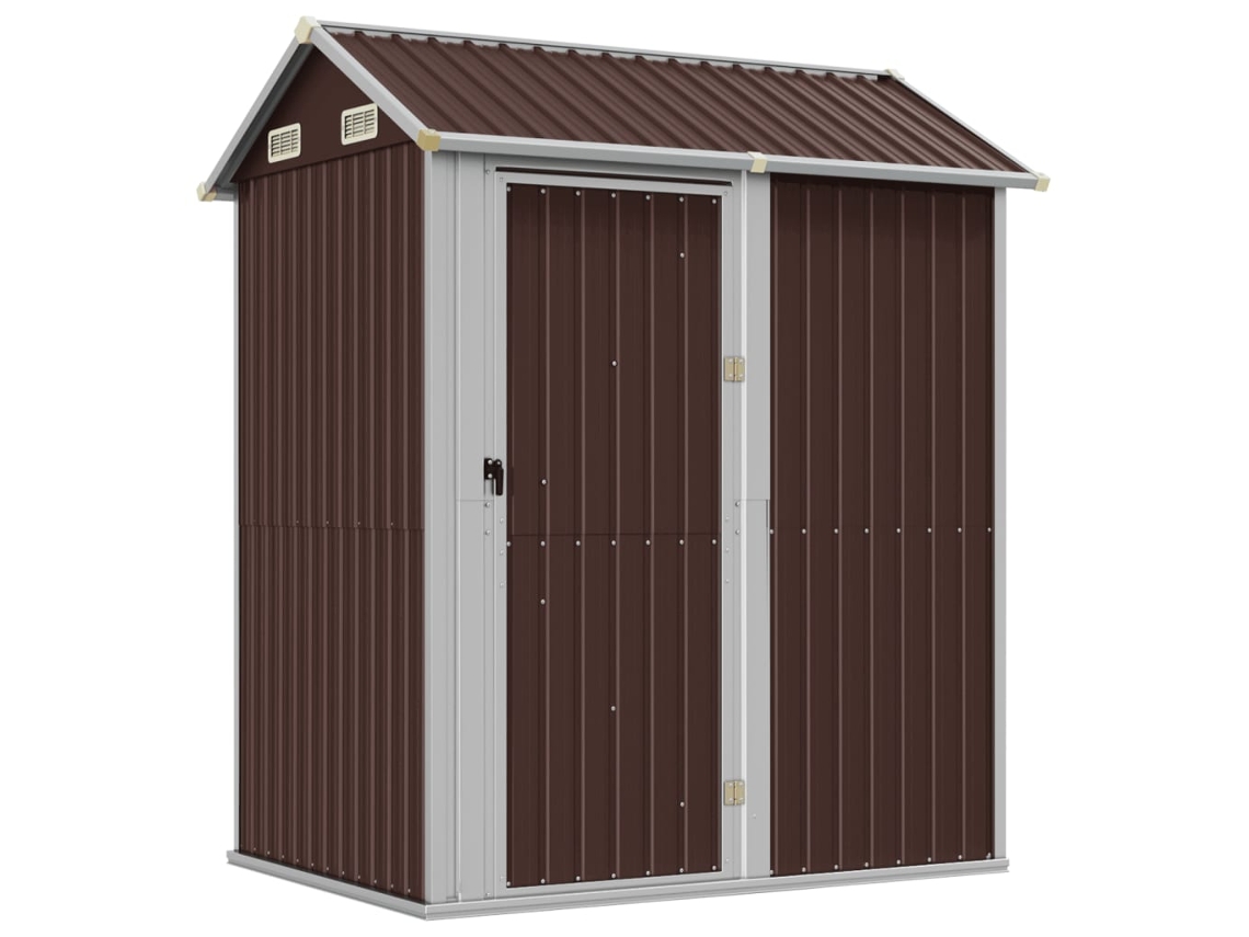 Garden Shed, Garden Sheds Vidaxl Marrom Aço (n/a)