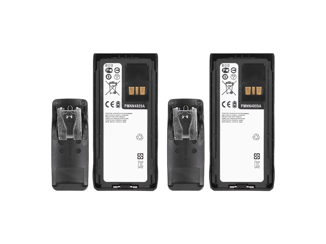 Aetheria bateria de Íon de Lítio 3000mah 7.2v Pmnn4809a para Rádio Bidirecional R7 R7a com Clip Traseiro