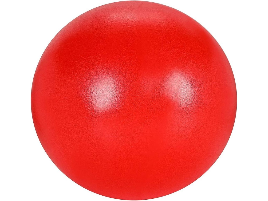 Bola de Pilates Maciça, Pequena Ginástica 23-25​​cm Com Canudo-aquaforge Inflável