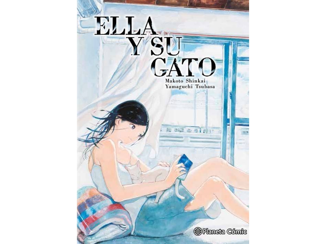 Livro Ella Y Su Gato de Makoto Shinkai (Espanhol)