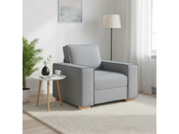 Vidaxl Sofá-cadeira Cinza Claro 100x78x84 Cm Tecido