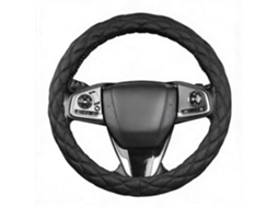 Capa Universal para Volante de Carro, Respirável e Antiderrapante Serve para Diâmetro de 38 Cm DIGITALLAB (preto)