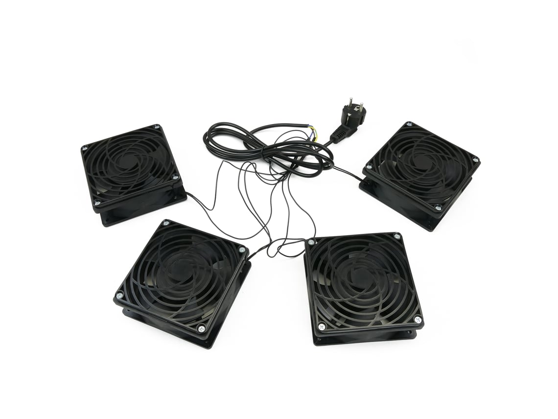 Ventiladores de teto para armário rack 19 4 x 120 milímetros 220VAC  RACKMATIC