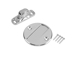 Limitador De Porta De Piso Em Liga De Zinco Com Fixação Magnética Da Laxiscreed Para Parede Ou Chão