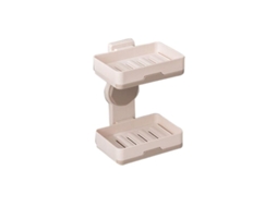 1pcs Saboneteira De Camada Dupla Para Cozinha De Banheiro