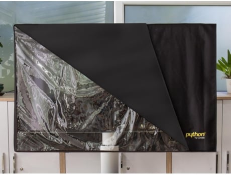 Python® Series Tv Cover Indoor/outdoor Wetterfester Universalschutz Für Ihr Tv Oder Monitor, 140x89 Cm, 58 Bis 60