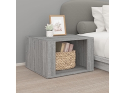 Vidaxl Mesa De Cabeceira 57x55x36 Cm Derivados Madeira Cinzento Sonoma
