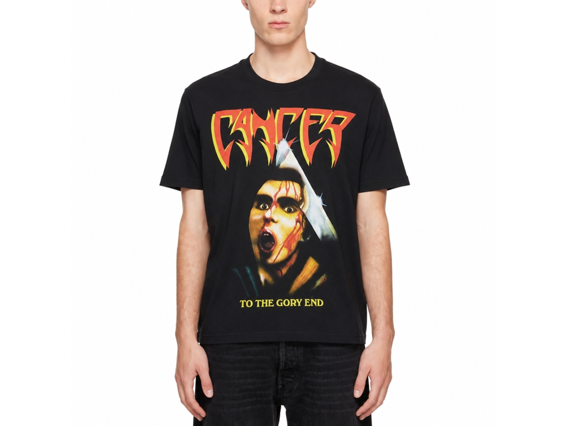 Cancer To The Gory End T-shirt Unisex Adults Size:m