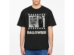 Rockinstone Halloween Film Strip Black Adult T-shirt Size:l