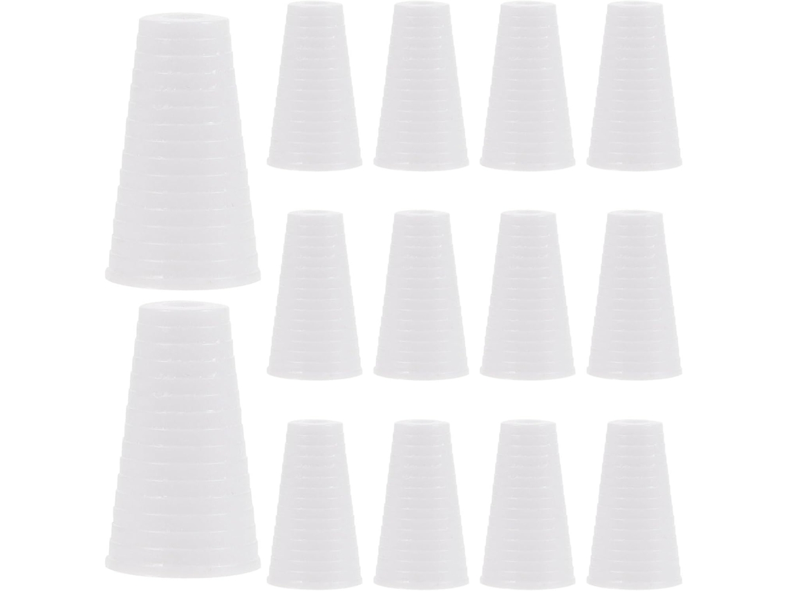 Tofficu 15 Botões De Plástico Para Cordão Persiana, Design Simples E Diâmetro Interno De 2, 5mm, Acessórios Para