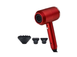 Secador De Cabelo Iônico Secador De Cabelo Profissional Com Motor Difusor Ac Potente 3 Temperaturas 2 Velocidades 1 Configuração Fria, Secagem