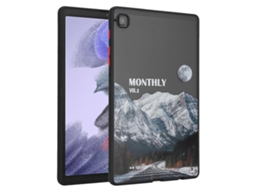 Capa com impressão por toque para Samsung Galaxy Tab A7 Lite 8,7 polegadas (T225 e T220) com padrão de estrada, neve e montanha, Hengrongshen