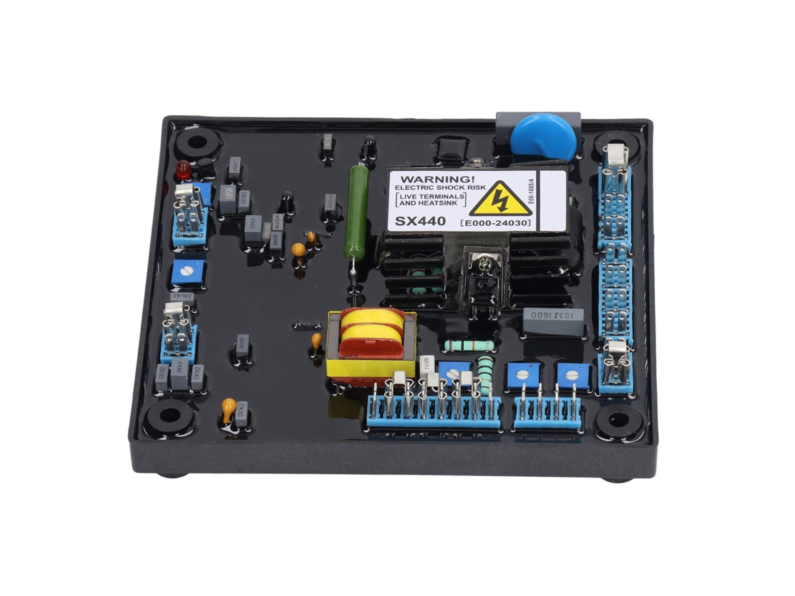 Placa reguladora de tensão monofásica, 95-132VDC/190-264VAC, módulo AVR SX460