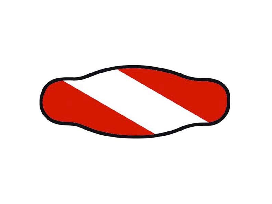 Acessório Mergulho BEST DIVERS Mask strap double velcro
