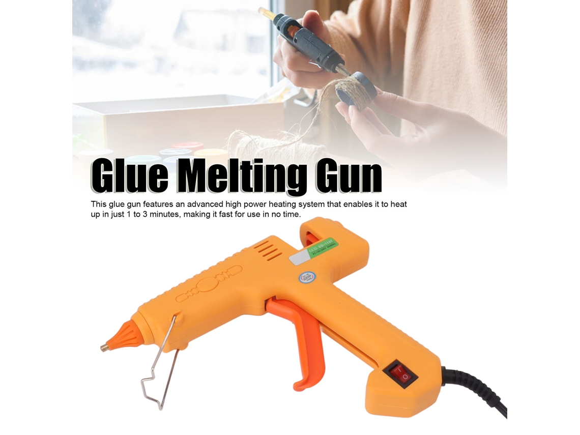 Pistola de Cola Quente 300W Mini com Aquecimento Rápido para Diy Reparo S/MARCA
