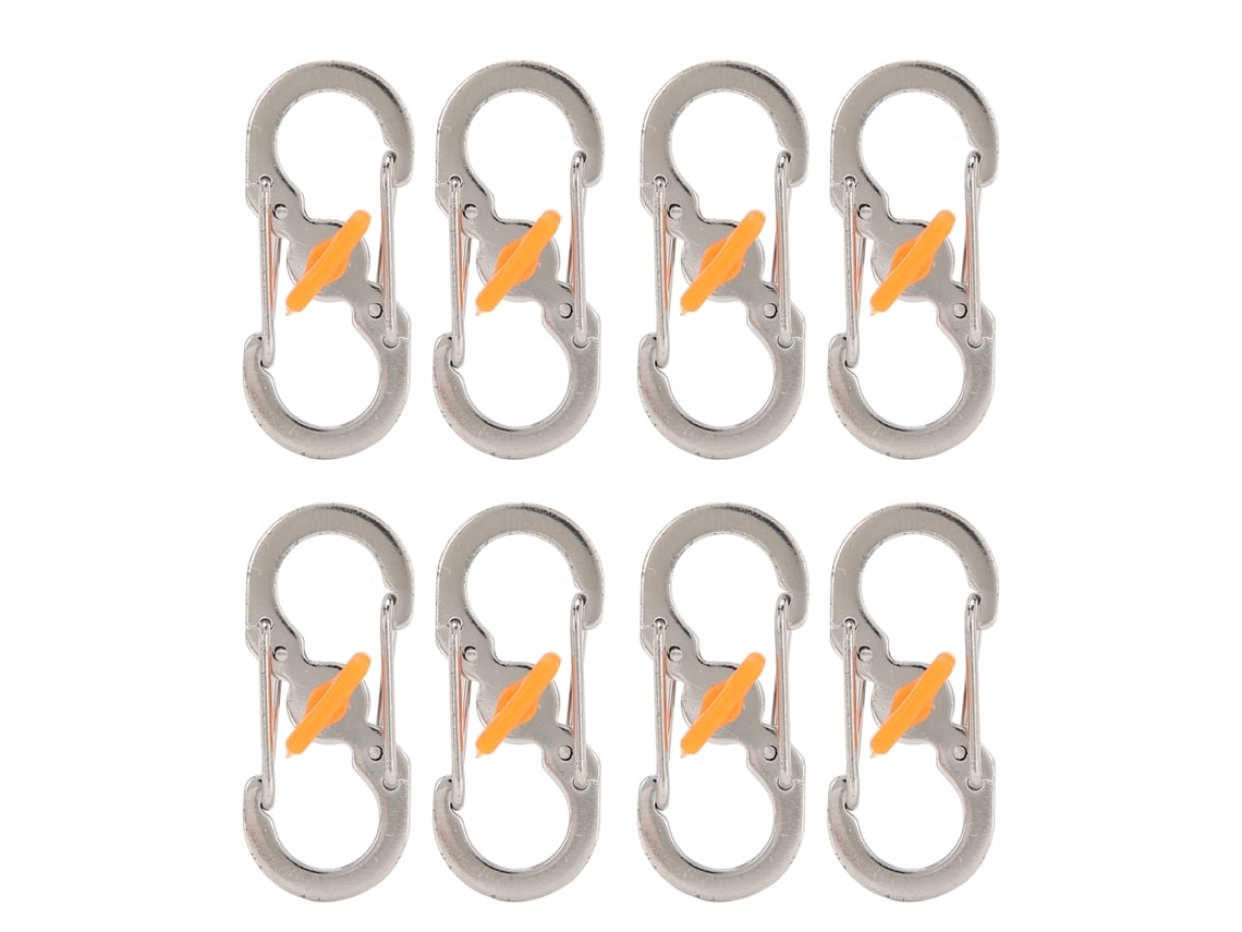 Chaveiro Carabina S com Trava 8pcs