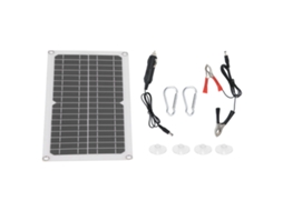 Painel solar semiflexível de 18 W e 12 V com carregador de bateria IP65 Primerox