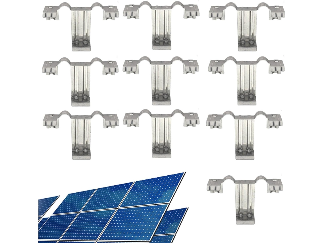 Braçadeiras De Drenagem Para Painéis Solares, Suporte Para Remoção De Água E |