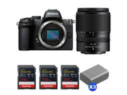 Z50 Ii + 18 140mm F/3.5 6.3 Vr + 3 Sandisk 256gb Extreme Pro Uhs ii Sdxc + 3 Nikon En el25a + Ebook “20 Dicas para Fotos Que Impressionam” NIKON