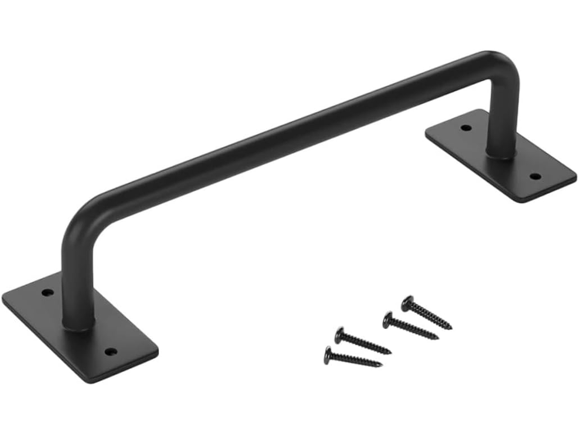 Puxador De Porta Celeiro Industrial Doitool Em Aço Carbono Com Superfície Lisa Para Portas Cômodas E Armários